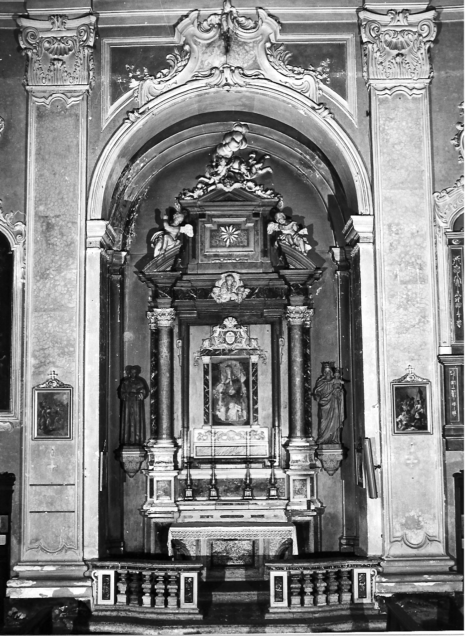 altare, opera isolata - ambito mantovano (sec. XVIII)