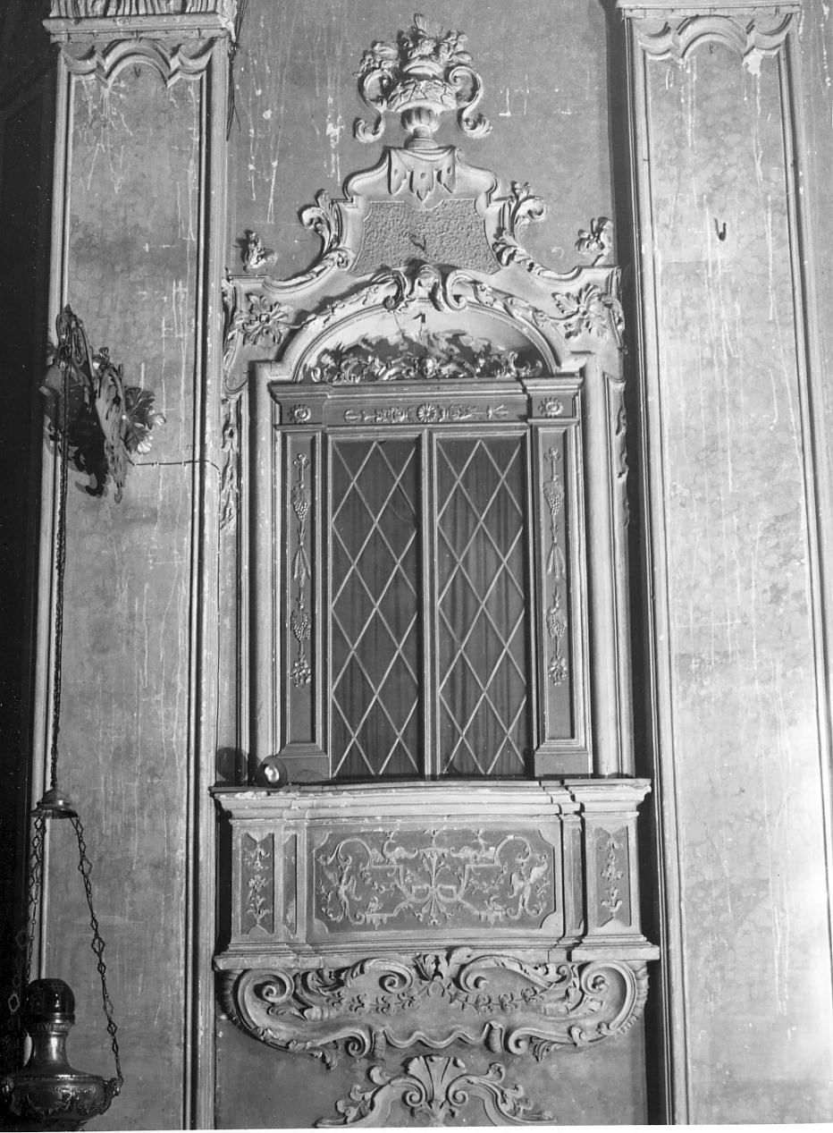 cornice, opera isolata - ambito mantovano, ambito ticinese (sec. XVIII)