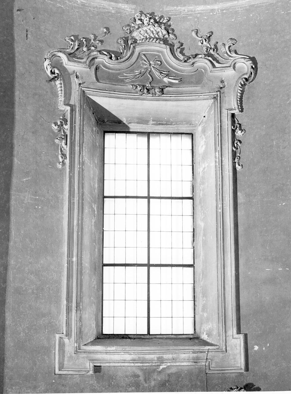 mostra di finestra, coppia - ambito mantovano, ambito ticinese (sec. XVIII)