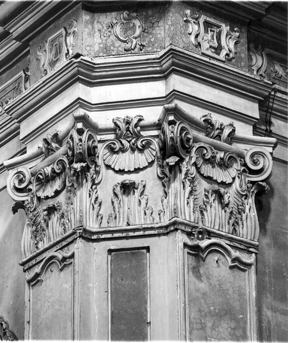 capitello, serie - ambito mantovano, ambito ticinese (prima metà sec. XVIII)