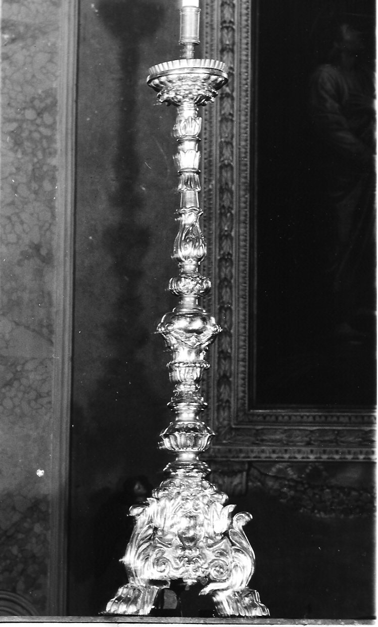 candeliere, serie - ambito mantovano (seconda metà sec. XVIII)