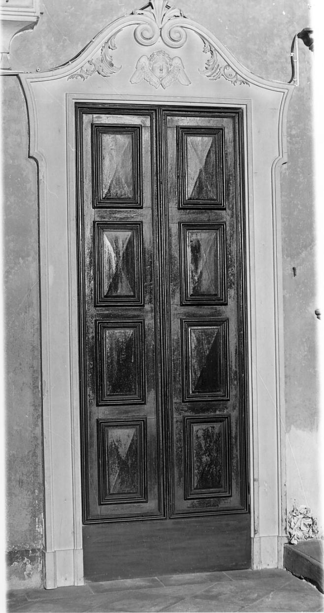 porta, coppia - ambito mantovano (prima metà sec. XVIII)