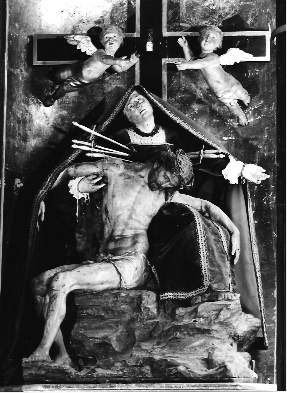 Pietà (scultura, insieme) - ambito mantovano (sec. XVI)