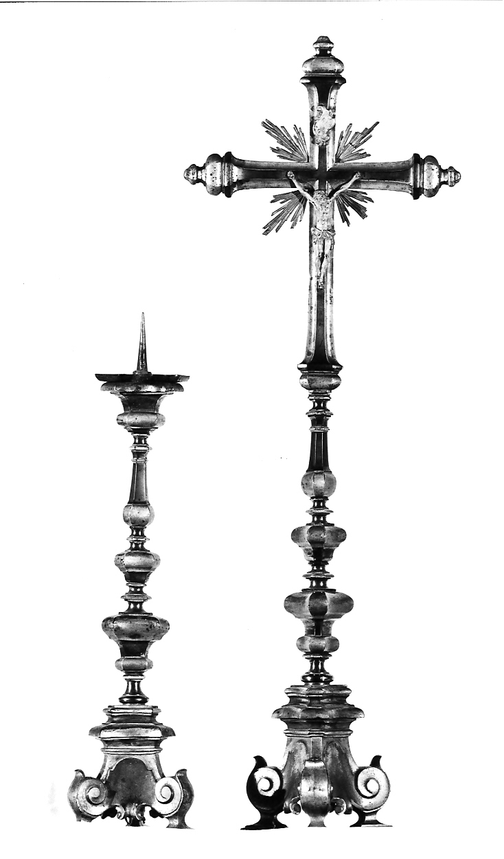 candeliere, serie - ambito mantovano (sec. XVIII)