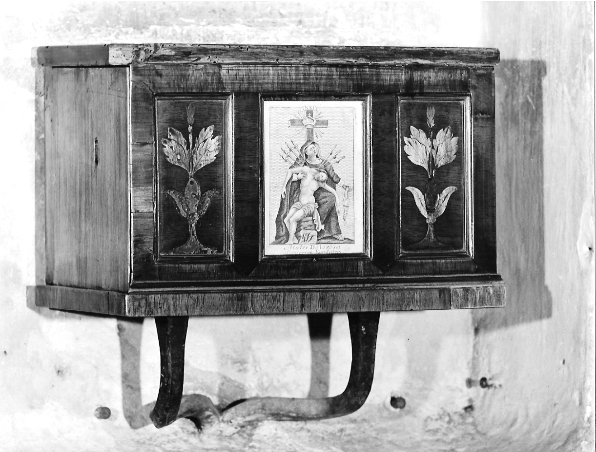cassetta per elemosine, opera isolata - ambito mantovano (sec. XVIII)