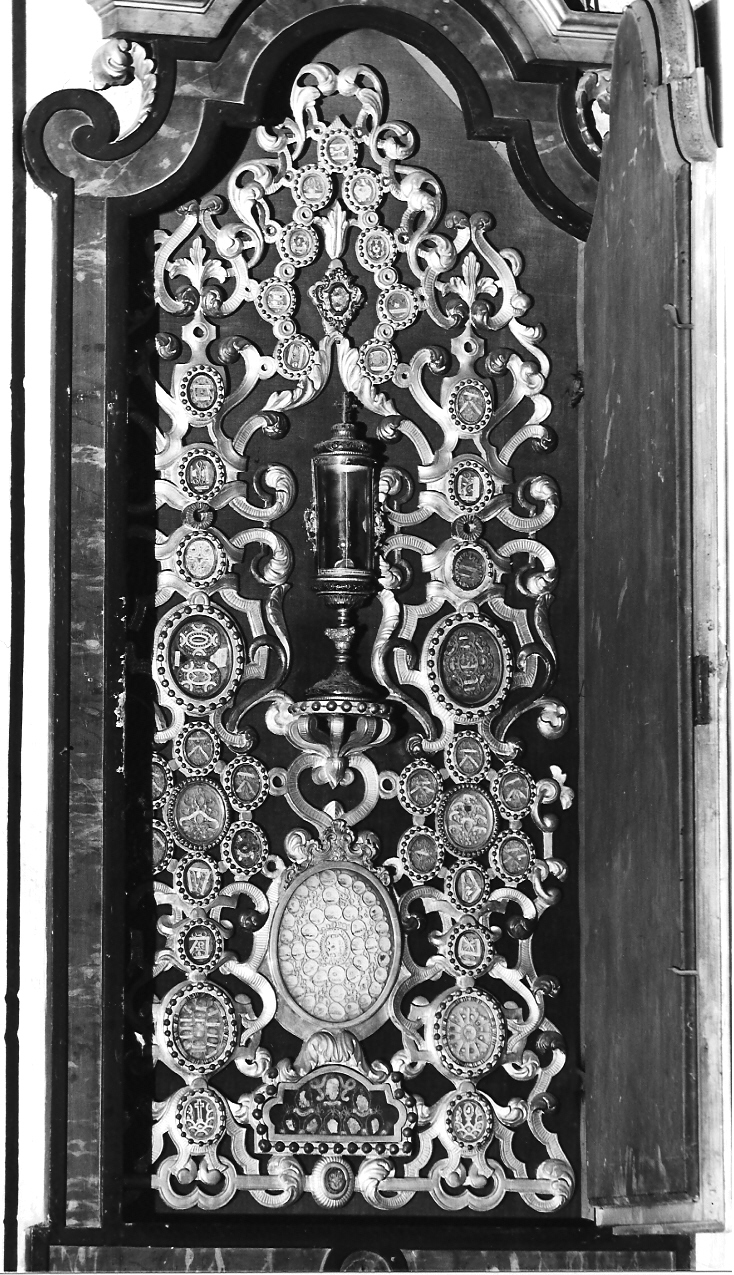 reliquiario, opera isolata - ambito mantovano (sec. XVIII)