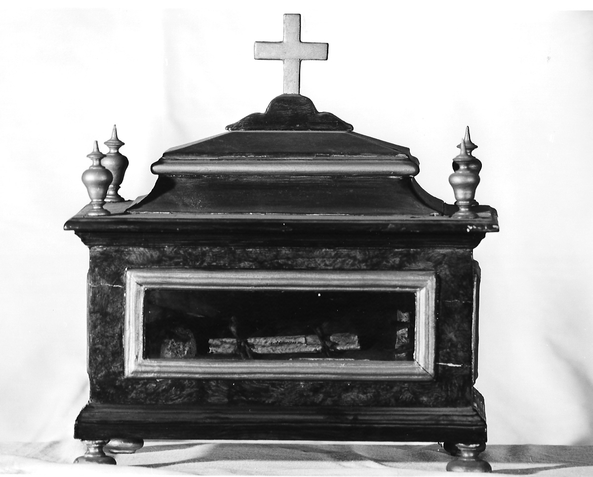 reliquiario, serie - ambito mantovano (sec. XVIII)