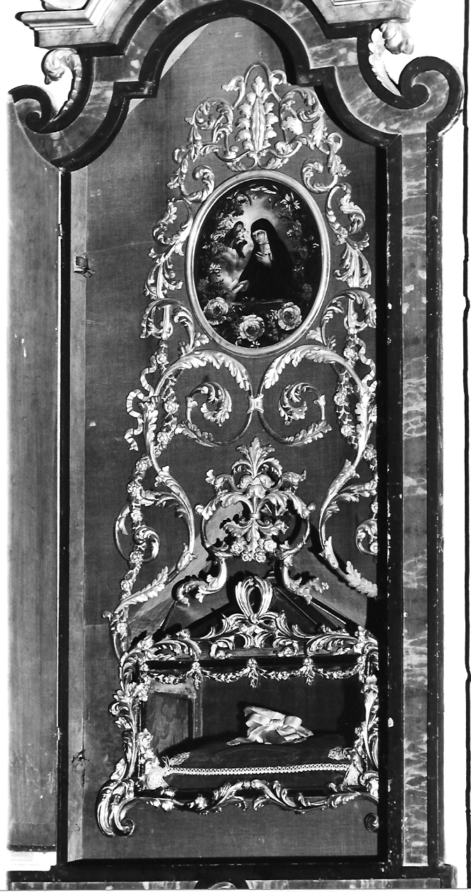 reliquiario, opera isolata - ambito mantovano (seconda metà sec. XVIII)