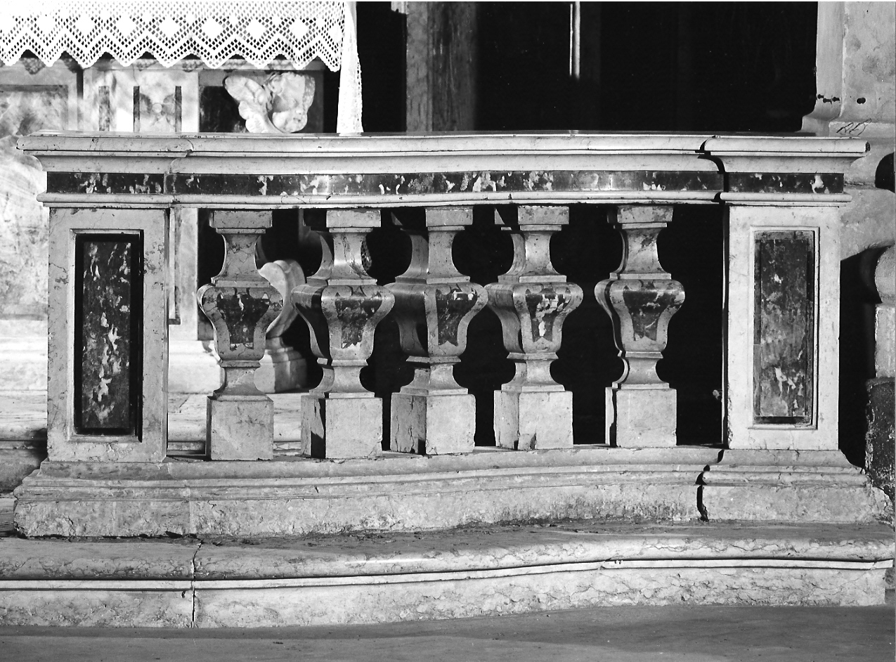 balaustrata, opera isolata - ambito mantovano (secondo quarto sec. XVIII)