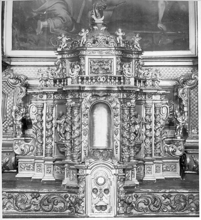 ciborio, elemento d'insieme di Boscaì Bottega (sec. XVIII)