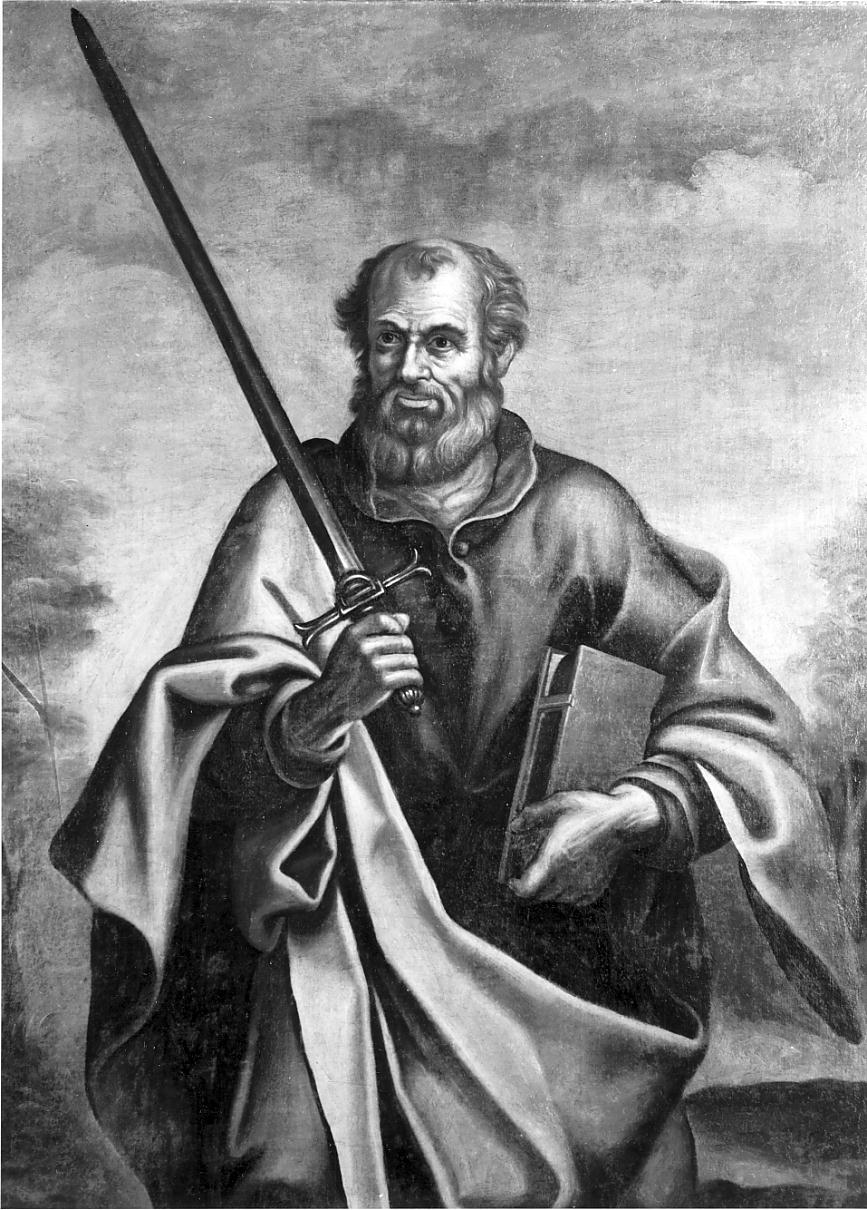 San Paolo Apostolo (dipinto, elemento d'insieme) - ambito lombardo (seconda metà sec. XVII)