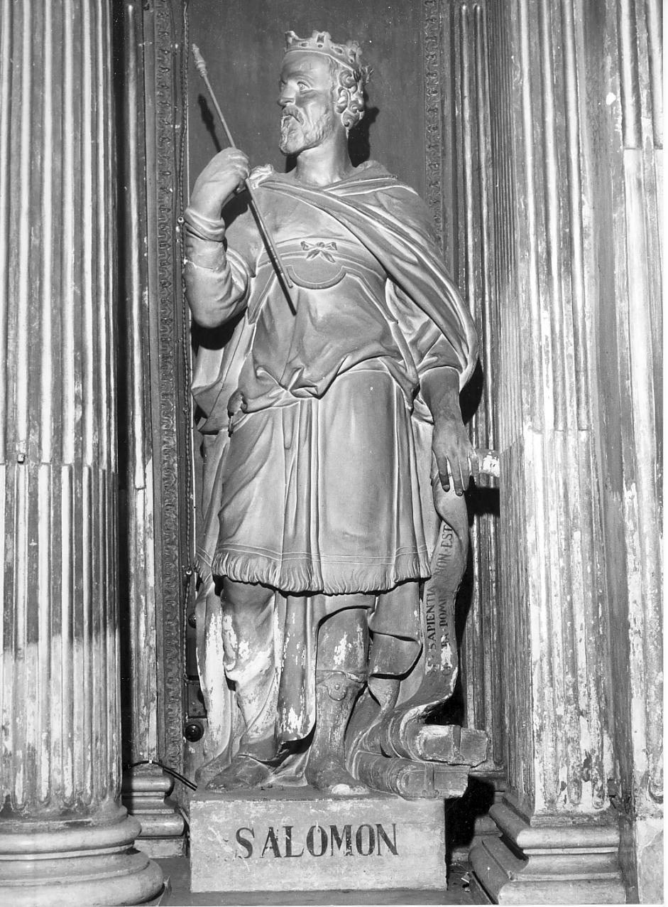 Re Salomone (statua, opera isolata) - ambito italiano (prima metà sec. XIX)