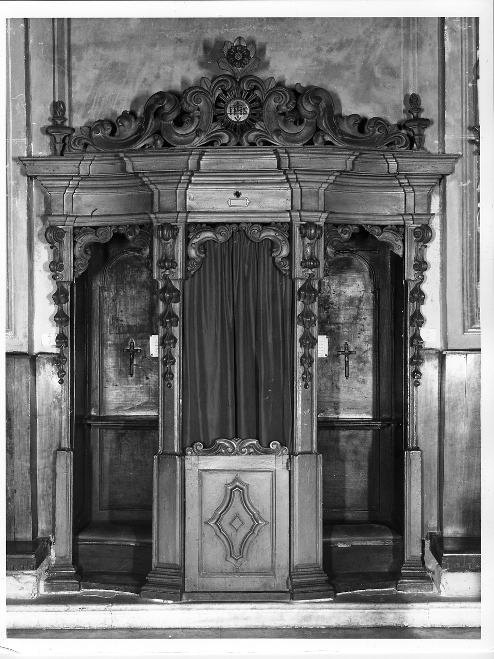 confessionale, serie - ambito mantovano (sec. XVIII)