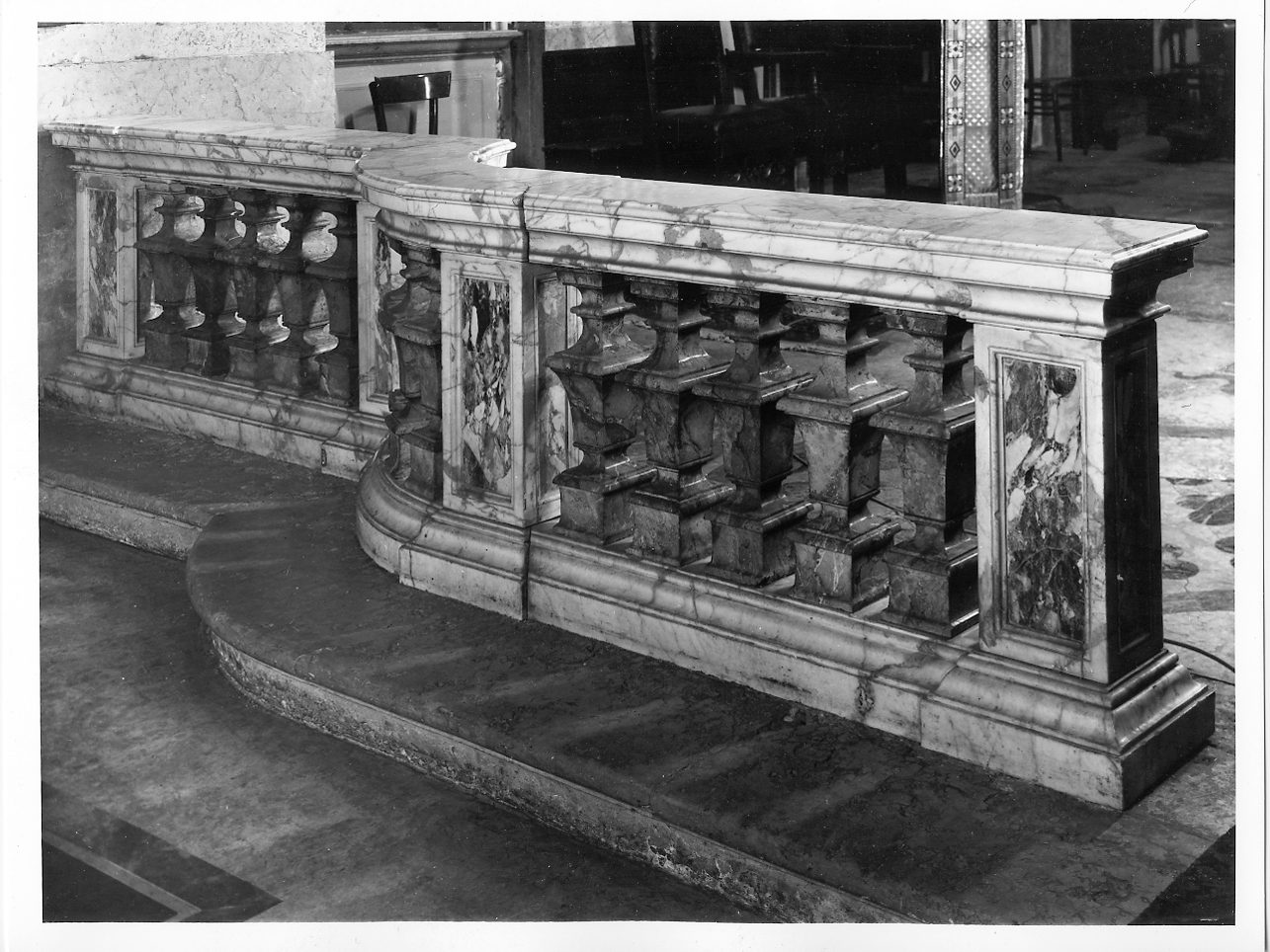 balaustrata, serie - ambito mantovano (sec. XVIII)