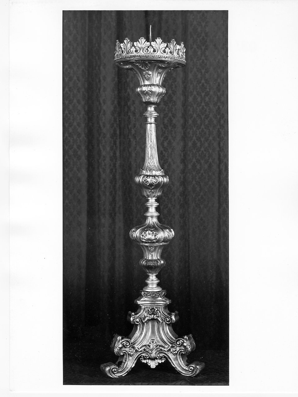 servizio d'altare, insieme - ambito bresciano (sec. XIX)