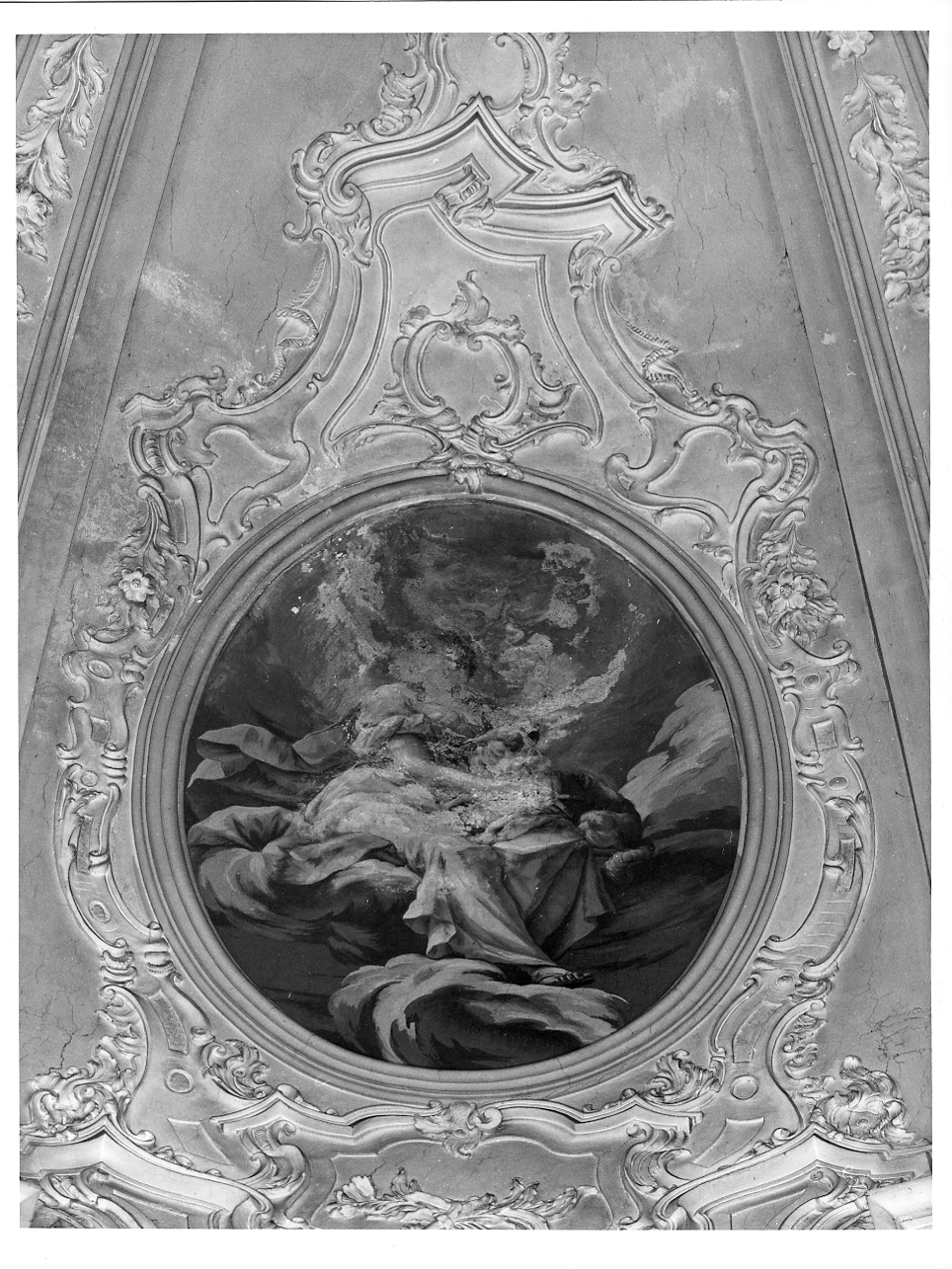 Virtù (dipinto, elemento d'insieme) - ambito bresciano (sec. XVIII)