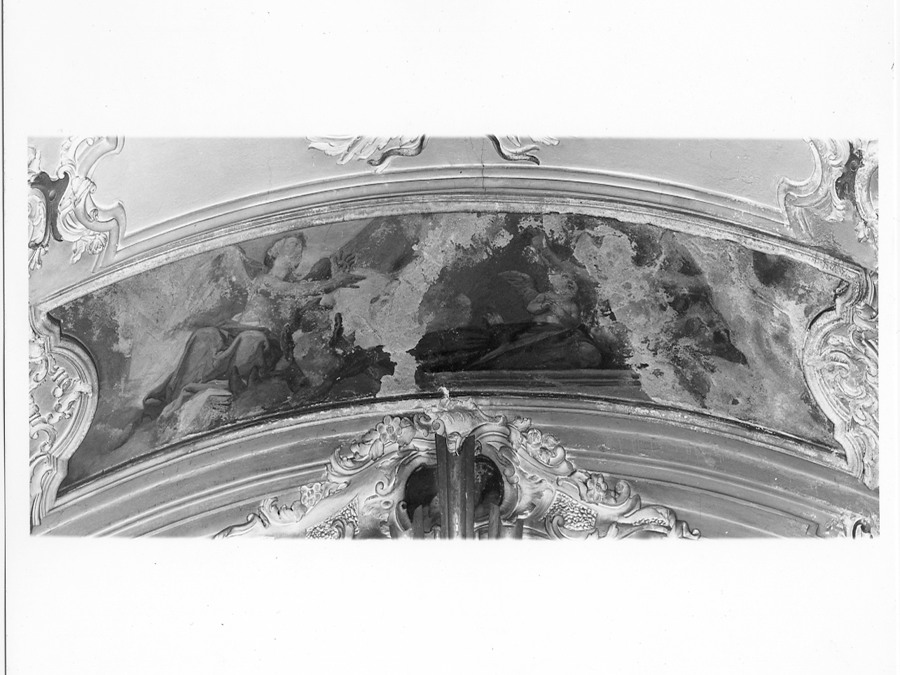 Morte di San Luigi (dipinto, opera isolata) di Anselmi Giorgio (sec. XVIII)