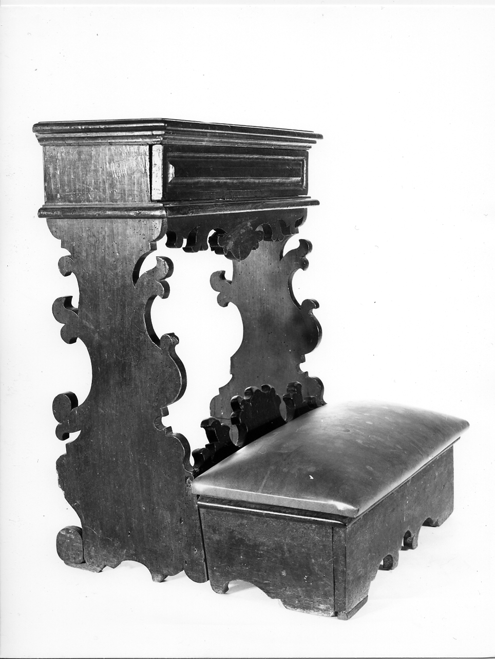 inginocchiatoio, serie - ambito mantovano (sec. XVIII)