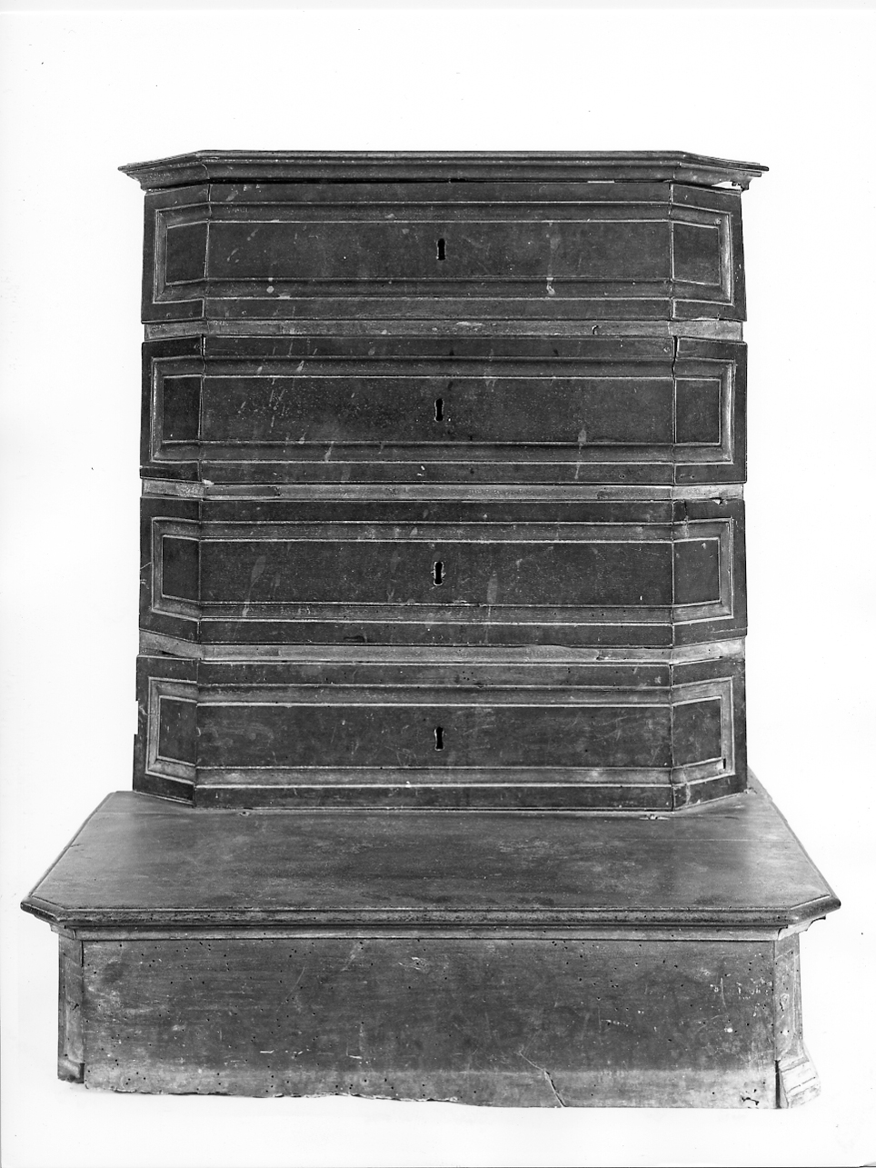 inginocchiatoio, opera isolata - ambito mantovano (sec. XVIII)