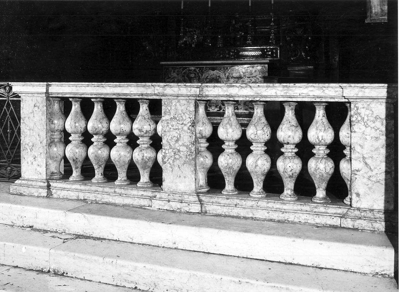 balaustrata, opera isolata - ambito mantovano (seconda metà sec. XIX)