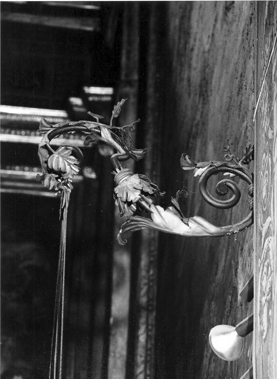 candeliere da parete, opera isolata - ambito mantovano (fine sec. XVIII)