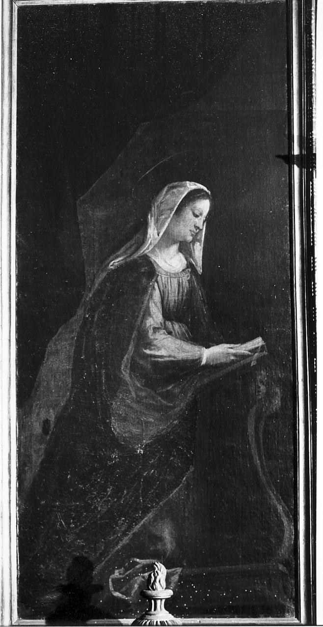 Madonna annunciata (dipinto, elemento d'insieme) di Viani Antonio Maria detto Vianino (sec. XVII)