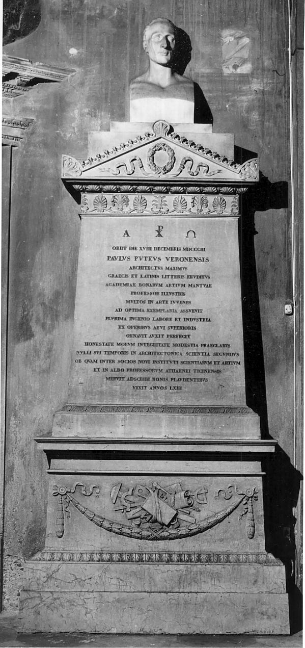 monumento funebre, opera isolata di Fontana Giovanni, Gandolfi Domenico (sec. XIX)