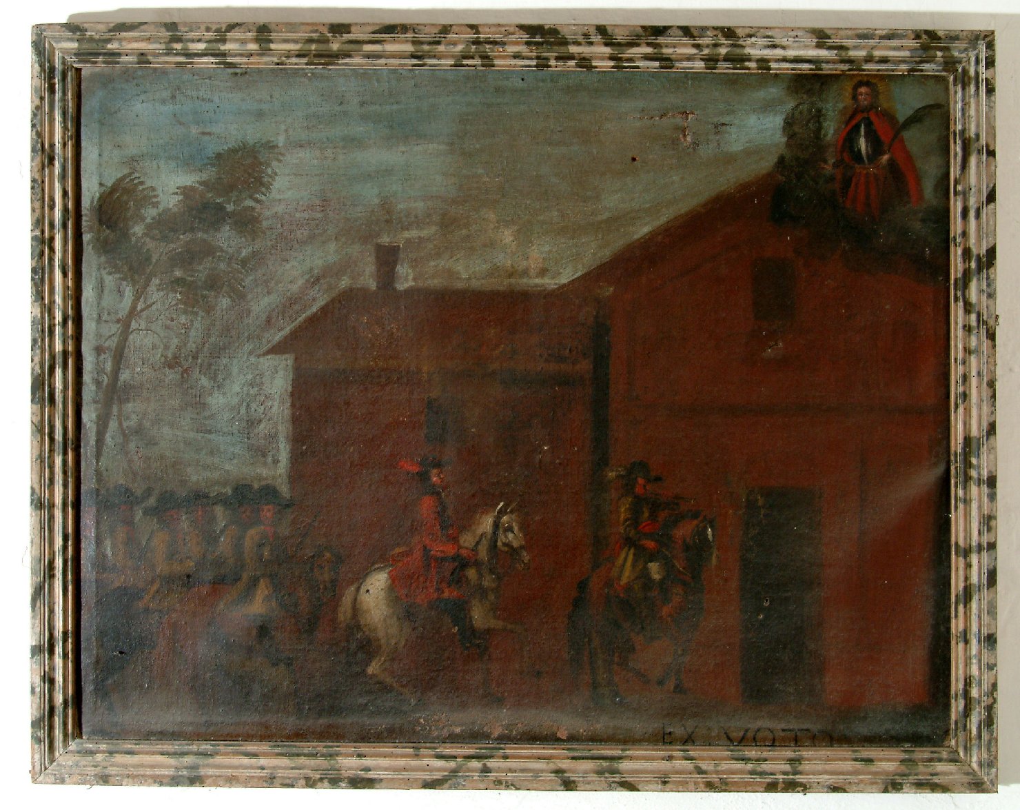 Miracolo di San Fortunato (dipinto, opera isolata) - ambito mantovano (seconda metà sec. XVIII)