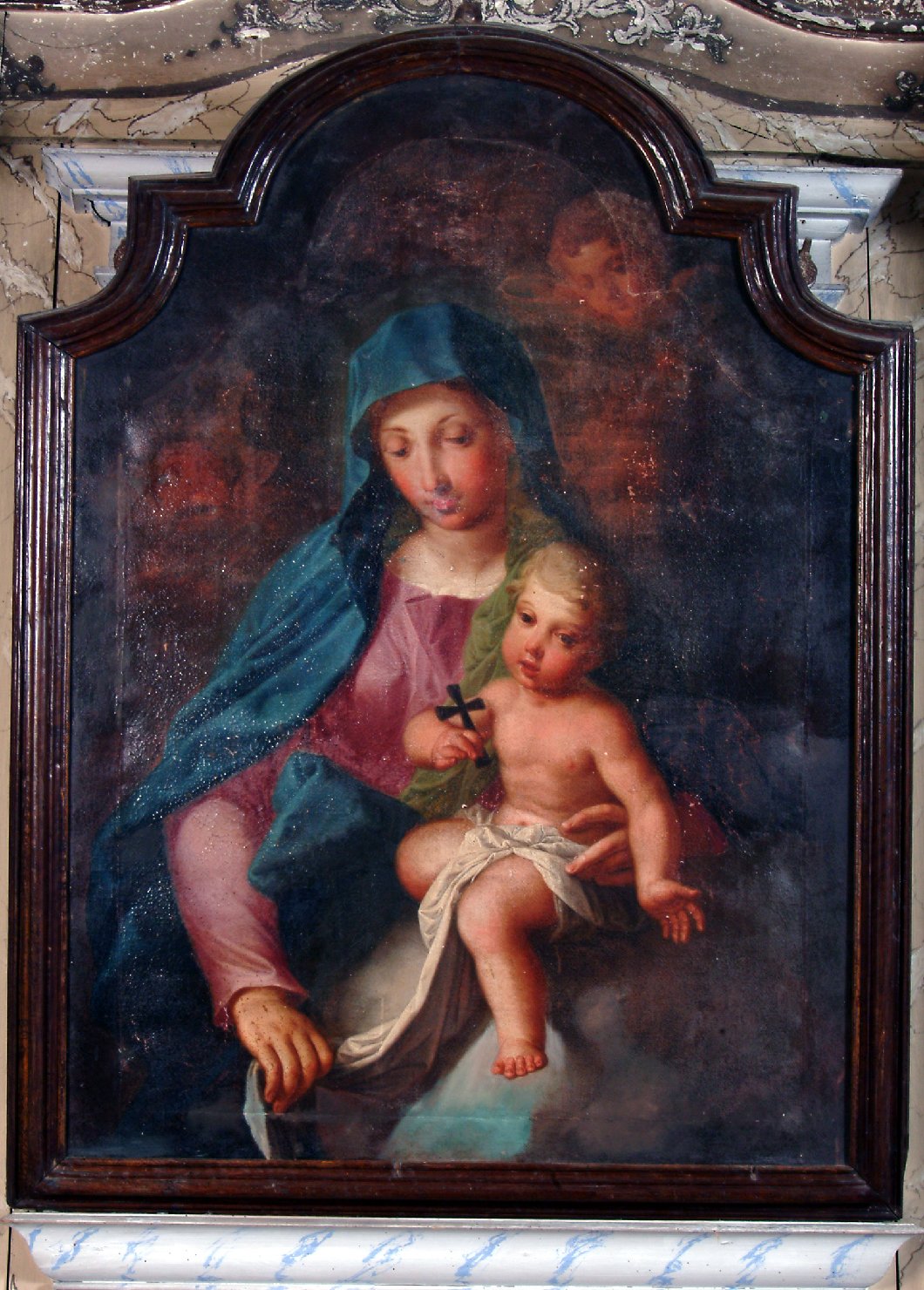 Madonna con Bambino (dipinto, opera isolata) - ambito lombardo (seconda metà sec. XVIII)