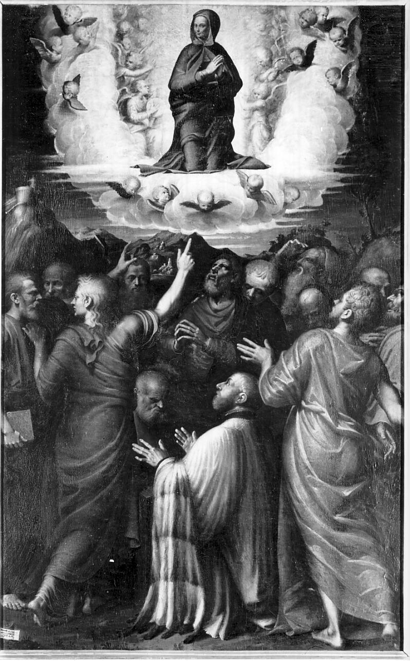 Annunciazione (dipinto, opera isolata) di Campi Bernardino (prima metà sec. XVI)