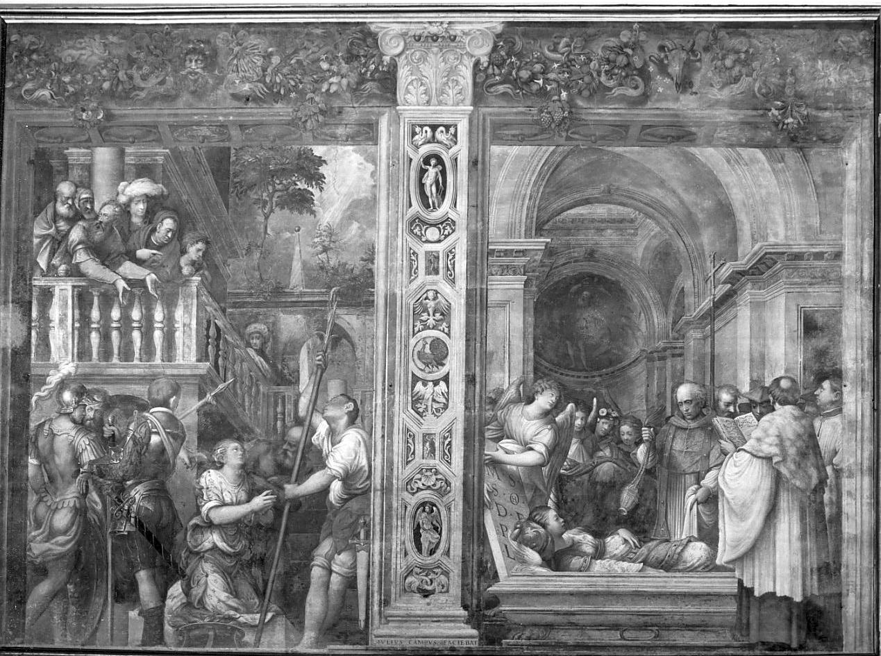 scene della vita di Sant'Agata (dipinto, ciclo) di Campi Giulio (prima metà sec. XVI)