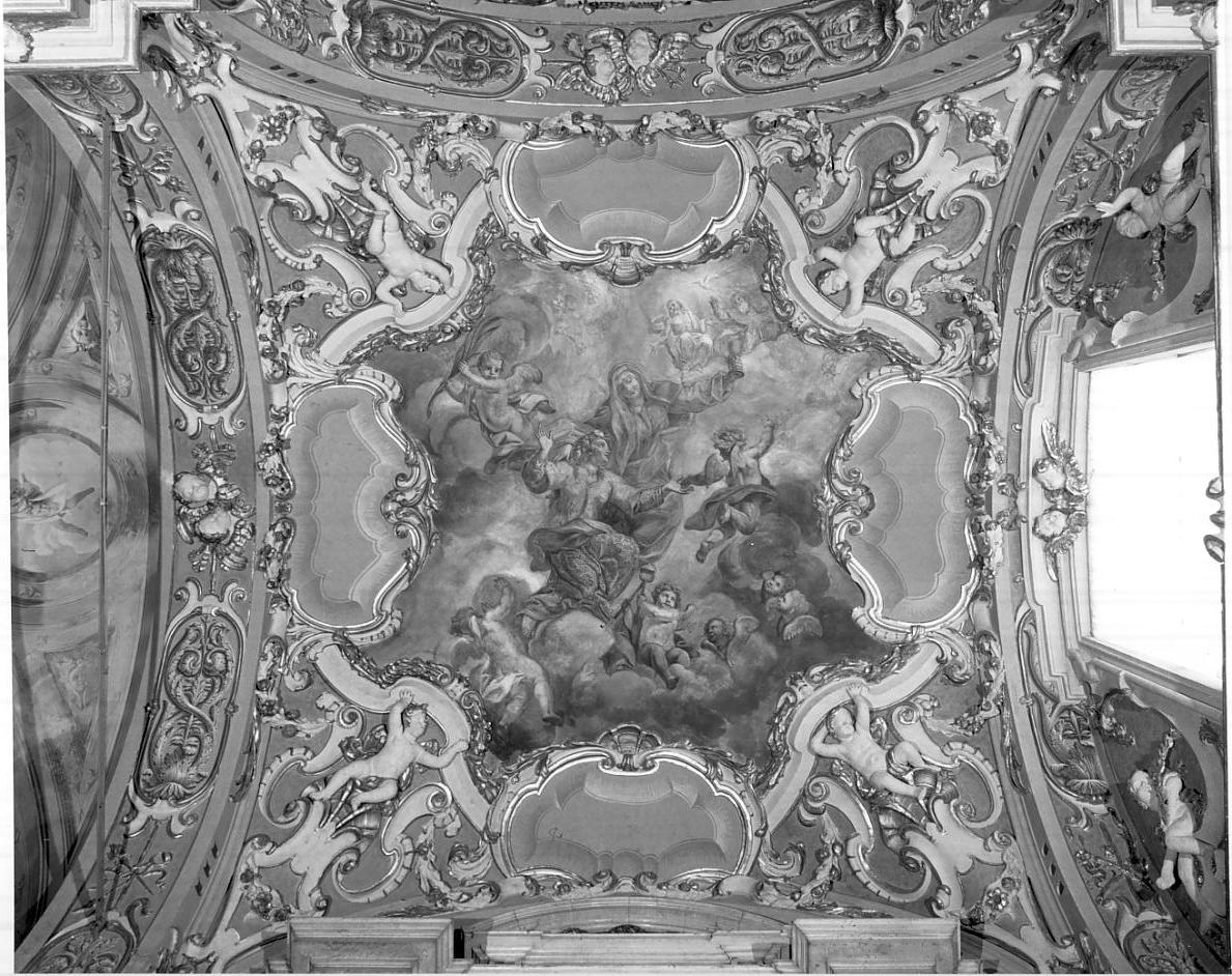 glorificazione di Sant'Agata (dipinto, opera isolata) - ambito italiano (sec. XVIII)