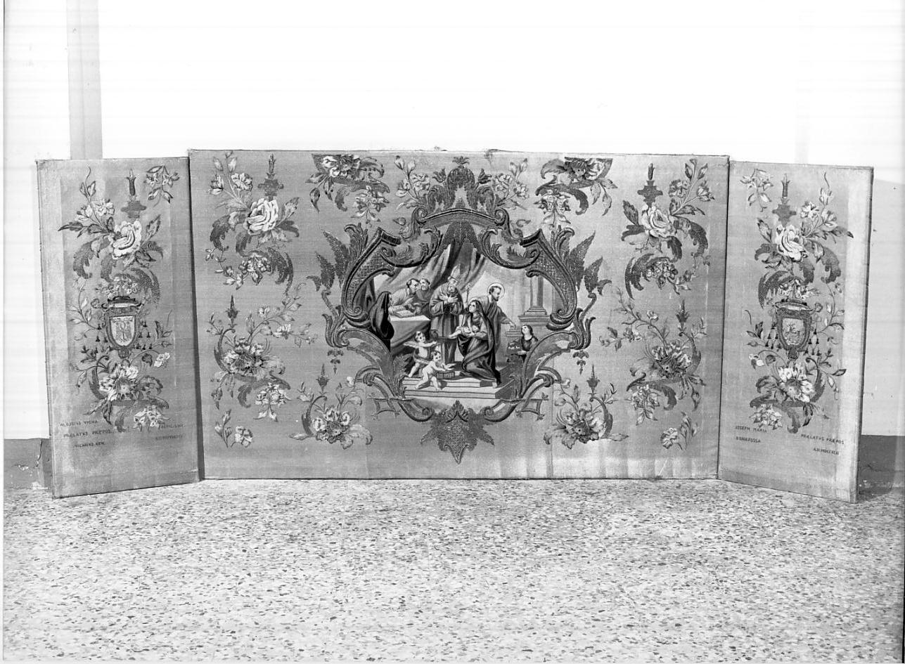 paliotto, opera isolata - ambito italiano (sec. XVIII)