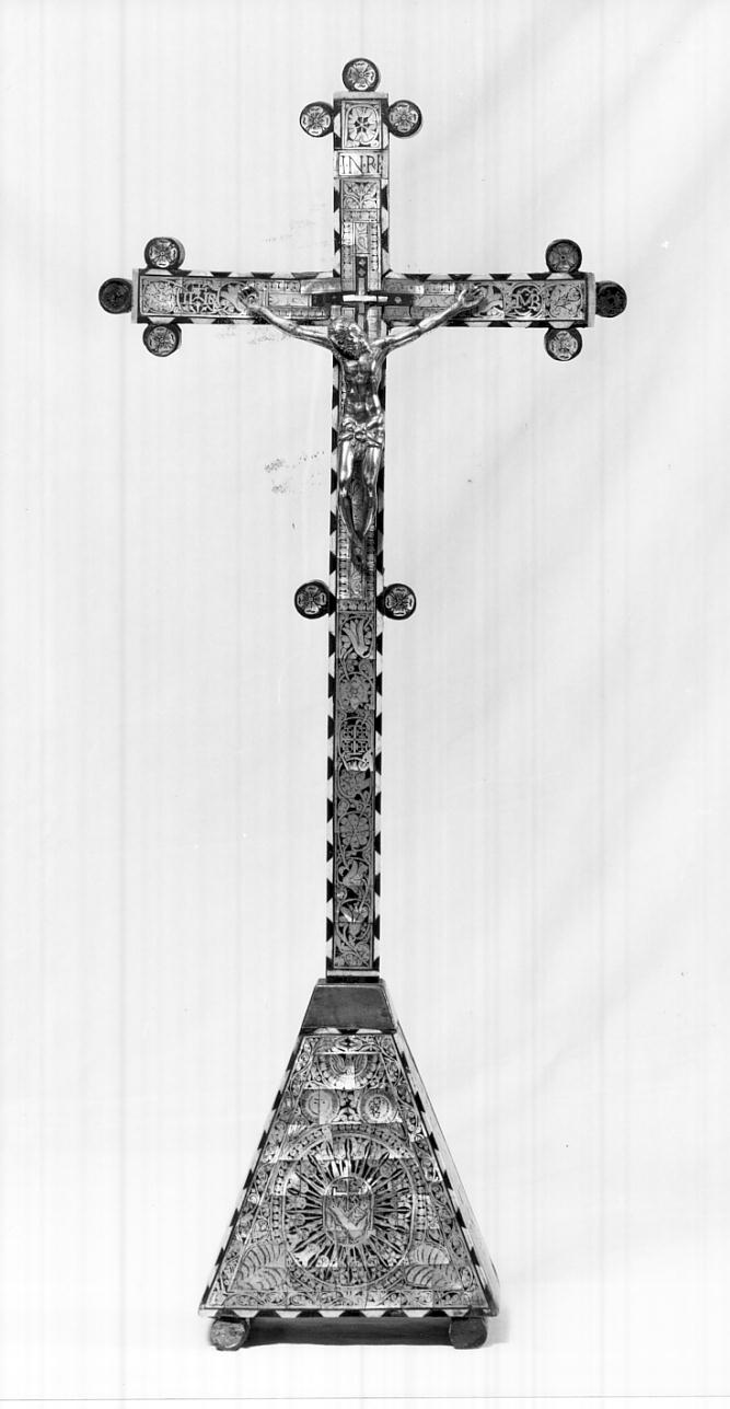 crocifisso, opera isolata - ambito italiano (sec. XVI)
