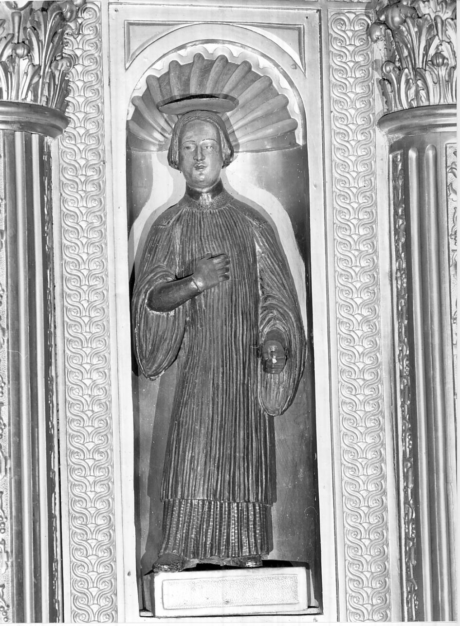 Santo (statua, opera isolata) - ambito italiano (seconda metà sec. XVI)