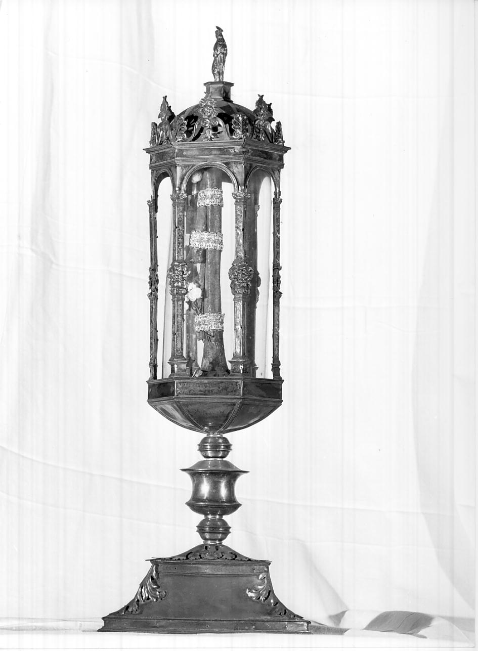 reliquiario, opera isolata di Raimondi Giovanni (sec. XVIII)