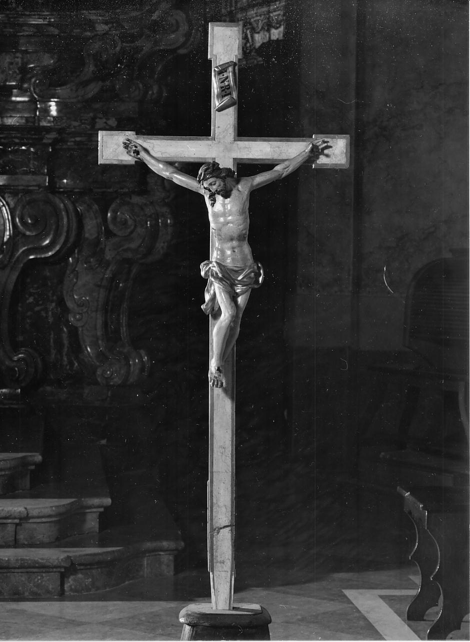 crocifisso, opera isolata - ambito italiano (fine/inizio secc. XVII/ XVIII)