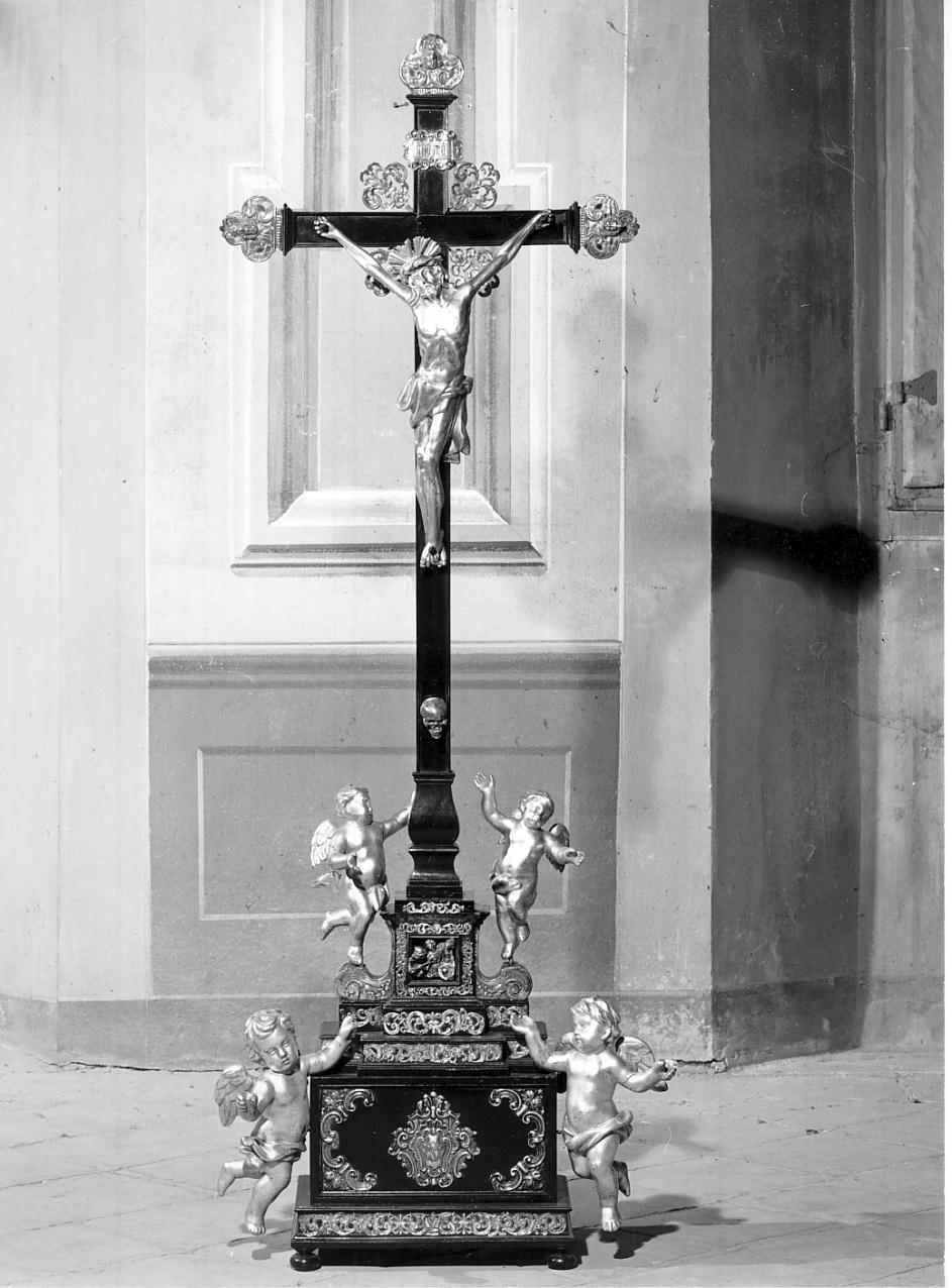 crocifisso, opera isolata - ambito italiano (sec. XVIII)