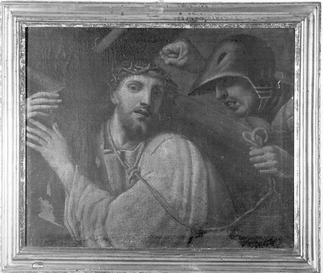 salita di Cristo al monte Calvario (dipinto, opera isolata) - ambito italiano (sec. XVII)