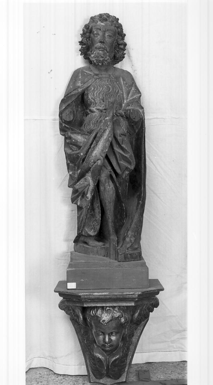 San Giovanni Battista (statua, opera isolata) - ambito europeo (sec. XV)