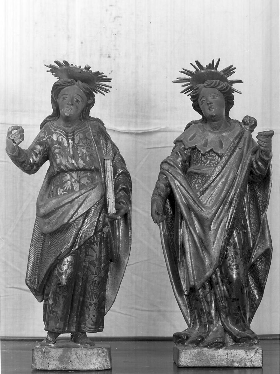 statuetta, coppia - ambito bresciano (sec. XVII)