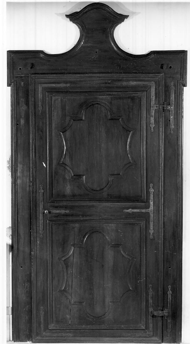 porta, coppia - ambito mantovano (sec. XVIII)