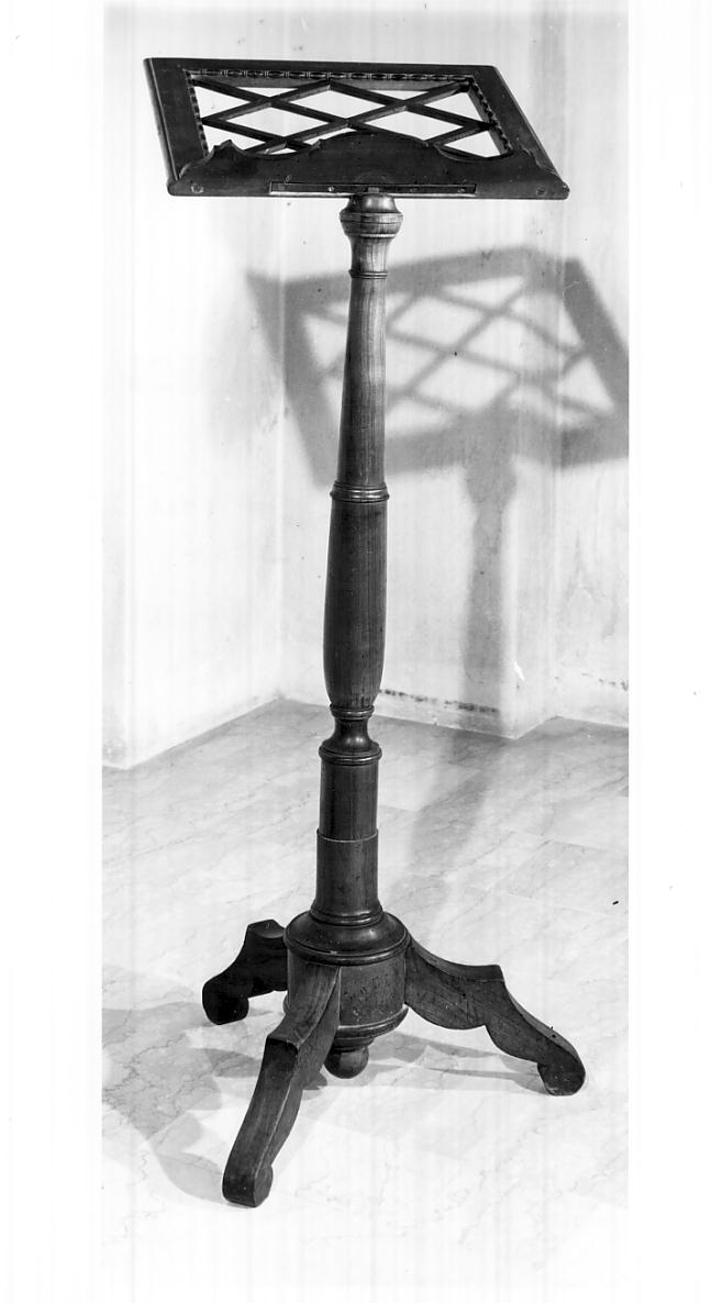 leggio, coppia - ambito mantovano (sec. XIX)