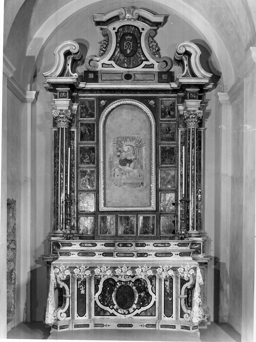 altare, insieme - ambito bresciano (sec. XVIII)