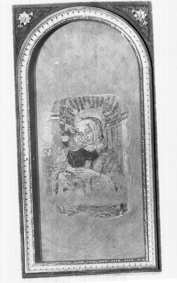 Madonna con Bambino (dipinto, opera isolata) - ambito italiano (fine sec. XV)