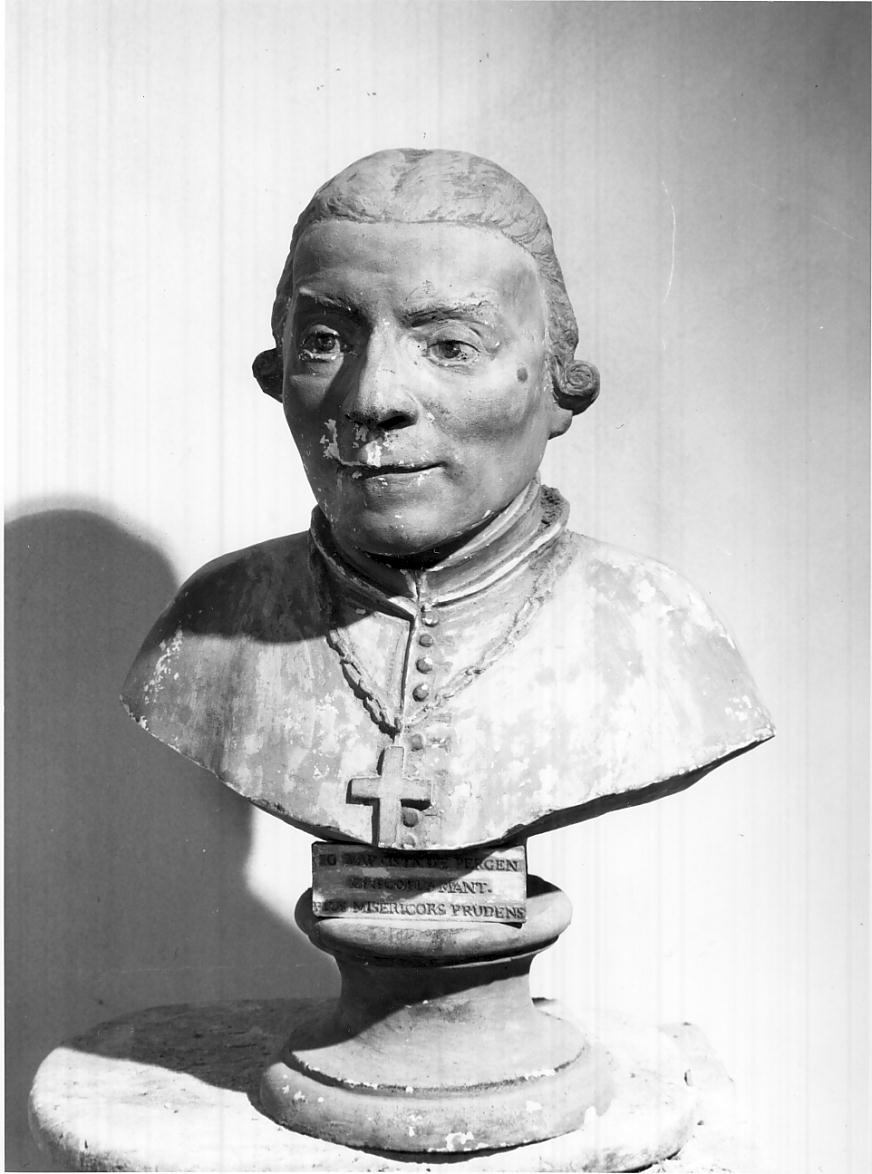il vescovo Pergen (scultura, opera isolata) - ambito italiano (fine/inizio secc. XVIII/ XIX)