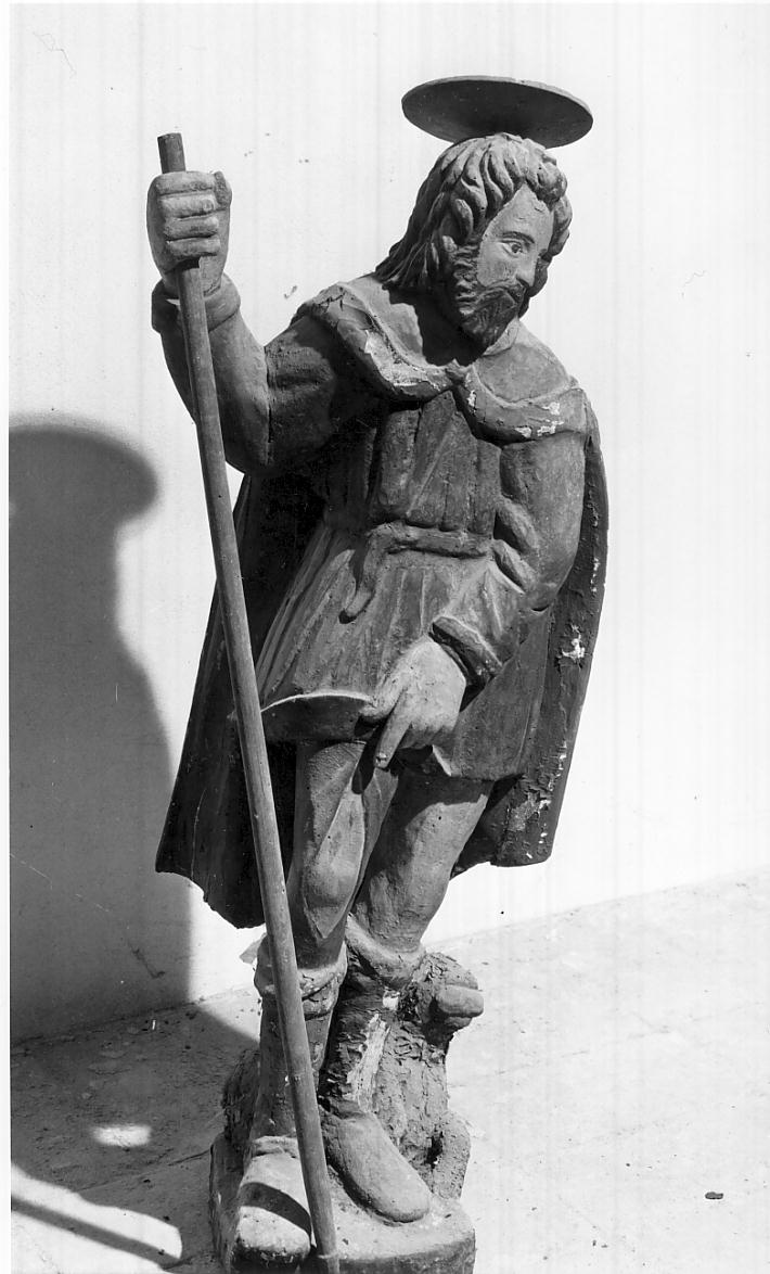 San Rocco (scultura, opera isolata) - ambito mantovano (sec. XVI)