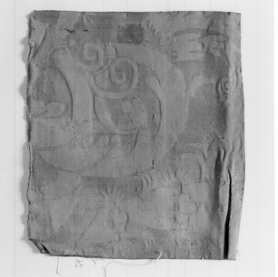 tessuto, frammento - manifattura italiana (sec. XVIII)