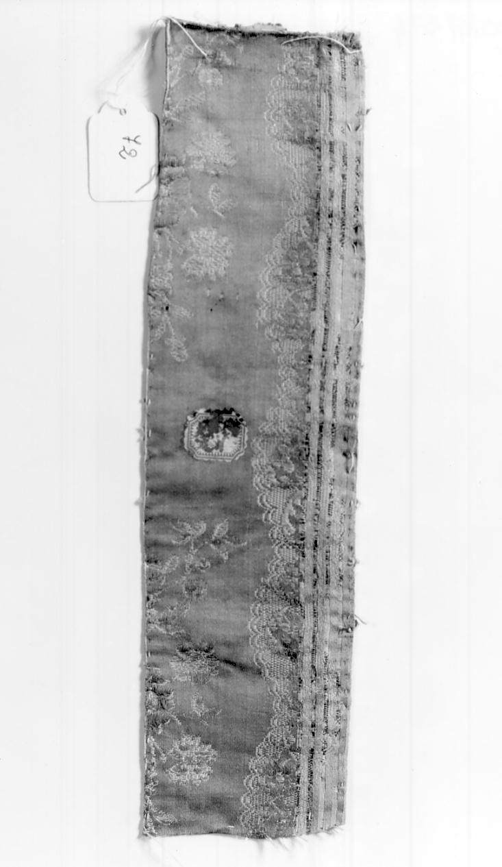 tessuto, frammento - manifattura italiana (seconda metà sec. XVIII)