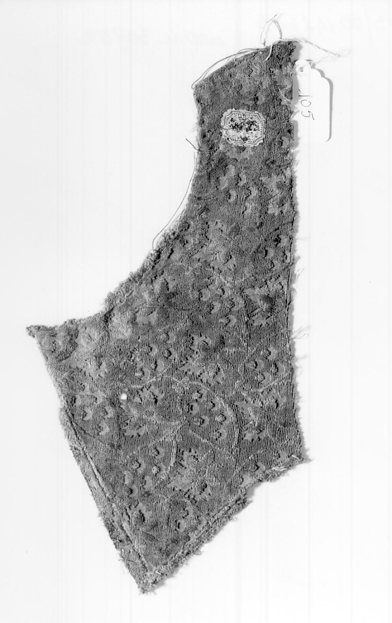 tessuto, frammento - manifattura italiana (sec. XVII)